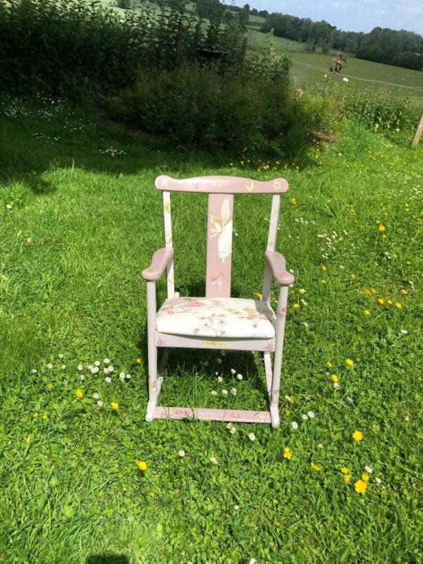 Re-upholstered Rocking chair
